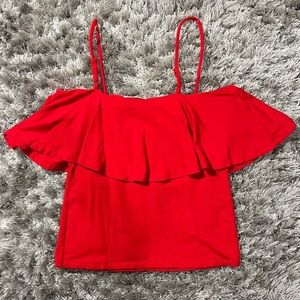 NWOT Heart & Hips Red Top Size S